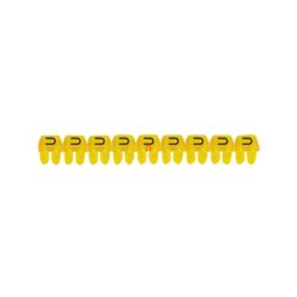 Legrand 038350 CAB3 1,5-2,5 U marcator galben