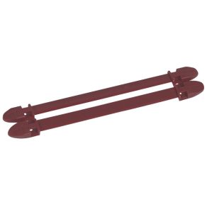 Suport Legrand Duplix pentru 14 caractere, roșu - 38462