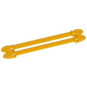 Suport Legrand Duplix pentru 14 caractere, galben - 38464