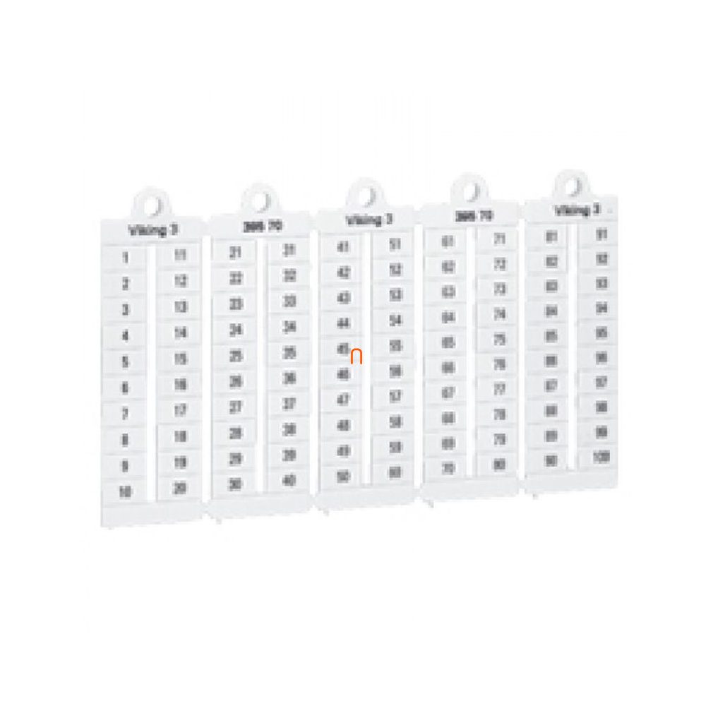 Legrand 039508 Viking3 marcator 3 1-40 orizontal 5 mm lat
