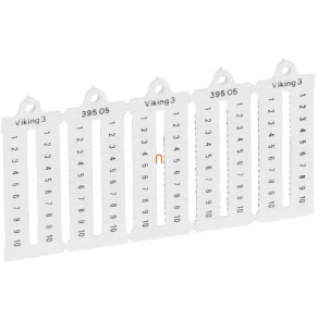   Marker Legrand Viking3 11-20 orizontal cu lățimea de 6 mm - 39516