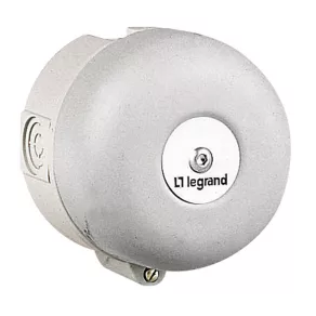 Clopoțel Legrand, 200/250 VAC 100 mm, IP40, 102dB - 41349