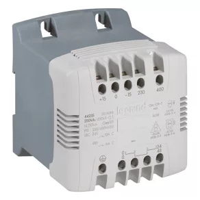   Cablu Legrand și transformator de izolare 230-400 V / 115-230 V 250 VA - 44265