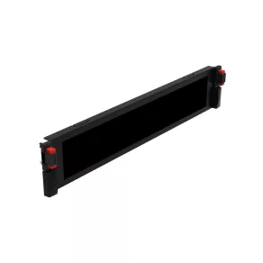   Panou de control Legrand 2U-19" cu decupaje pentru orificii de trecere, oțel LCS3 - 46531