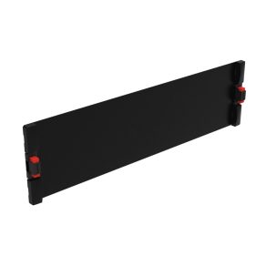   Panou frontal Legrand, oțel solid, 3U-19", fixare rapidă, negru LCS2 - 46540