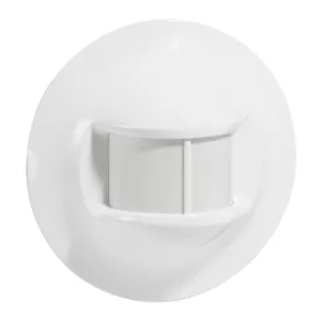   Detector de prezență Legrand LM-PIR, 360°, IP40, încastrat în tavan suspendat, CH1: ON/OFF, pentru coridoare, distanță de detectare 2x 12m - 48817