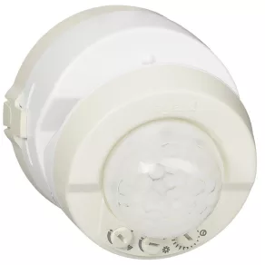   Detector de mișcare Legrand LM montat pe perete, IR, 360°, 6 m, 45 m2, IP41 - 48898