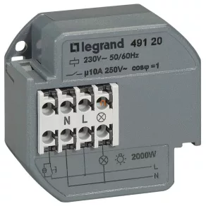   Releu de impuls Legrand CX3 pentru cutie de montare 10A 230V 1Z - convențional - 49120