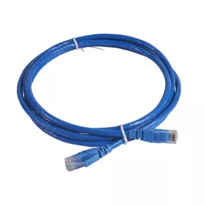   Cablu patch Legrand Cat6 (U/UTP) PVC 2M albastru d:6mm LCS3 - 51773