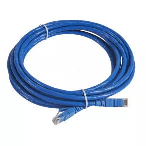   Cablu patch Legrand Cat6 (U/UTP) PVC 5M albastru d:6mm LCS3 - 51775