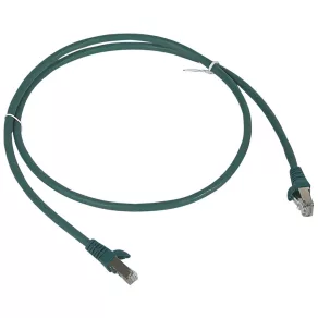   Cablu patch Legrand Cat6 (F/UTP) LSZH 3M verde d:6mm LCS3 - 51852