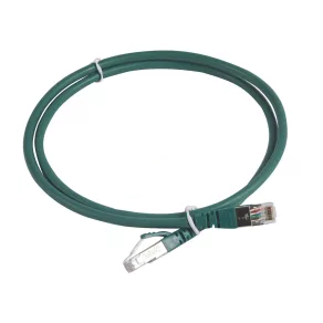   Cablu patch Legrand Cat6A (S/FTP) LSZH 1M verde d:6 2mm LCS3 - 51866