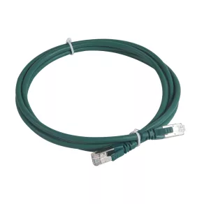   Cablu patch Legrand Cat6A (S/FTP) LSZH 2M verde d:6 2mm LCS3 - 51867