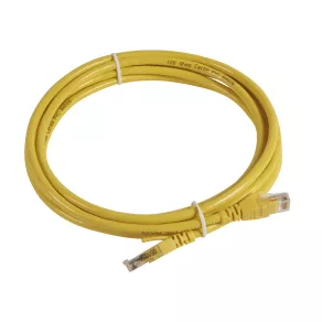   Cablu patch Legrand Cat6A (U/UTP) PVC 3M galben d:6 2mm LCS3 - 51884