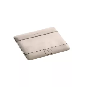   Cutie de montare încastrată Legrand Pop-up, 4 module, oțel inoxidabil, goală - 54021