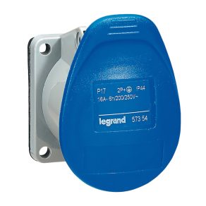   Priză dreaptă Legrand P17 Tempra Dafbc-162k06m 230V IP44 - 57354