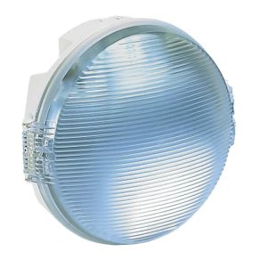   Lampa de tavan Legrand Koro, rotundă, albă, E27, 100W, IP55, bec standard - 62425