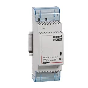   Unitate de alimentare Legrand Céliane My Home, 230 V~/27 V=600 mA, 2 module (de asemenea pentru sisteme de iluminat de urgență) - 63442
