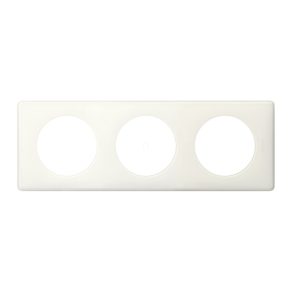 Cadru Legrand Céliane cu 3 prize, alb lucios - 66633