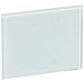   Legrand MyHome-Céliane Comandă tactilă cu 4 scenarii, soluții pentru hoteluri 2, sticlă albă - 67273