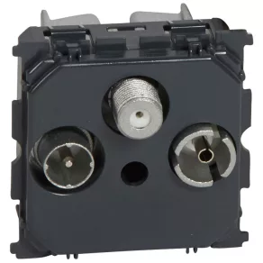   Priză Legrand Céliane TV-RD-SAT, capac de închidere, 1, 5dB - 67388