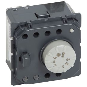   Termostat de cameră pentru încălzire/răcire Legrand MyHome-Céliane cu 2 module, gri - 67457