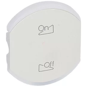   Capac pentru iluminat Legrand MyHome-Céliane pornit/oprit, 2 mod, alb - 68144