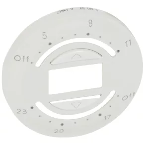   Capac programabil pentru întrerupător rulou Legrand Céliane, alb - 68159