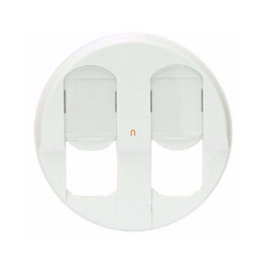 Legrand 068252 Céliane 2xRJ45 capac, alb