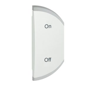   Capac Legrand MyHome-Céliane on/off, 1 mod, dreapta, alb - 68281