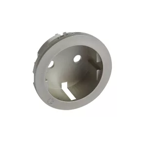   Capac pentru priză Legrand Céliane 2P+F, cu indicator luminos, titan - 68445