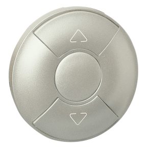   Capac pentru întrerupător/buton pentru rulouri Legrand Céliane, titan - 68451