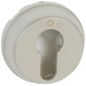  Capac pentru rulou cu 3 poziții, acționat cu cheie, Legrand Céliane, titan - 68457