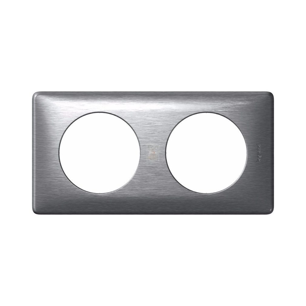 Legrand Céliane cadru 2, aluminiu (68922)