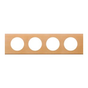 Cadru Legrand Céliane cu 4 prize, arțar - 69214