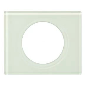 Legrand Céliane 1 cadru, sticlă albă - 69311