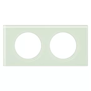 Cadru Legrand Céliane 2, sticlă albă - 69312