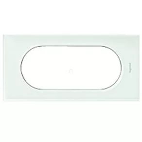 Cadru modular Legrand Céliane 4/5, sticlă albă - 69315