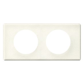 Cadru Legrand Céliane cu 2 prize, porțelan - 69352