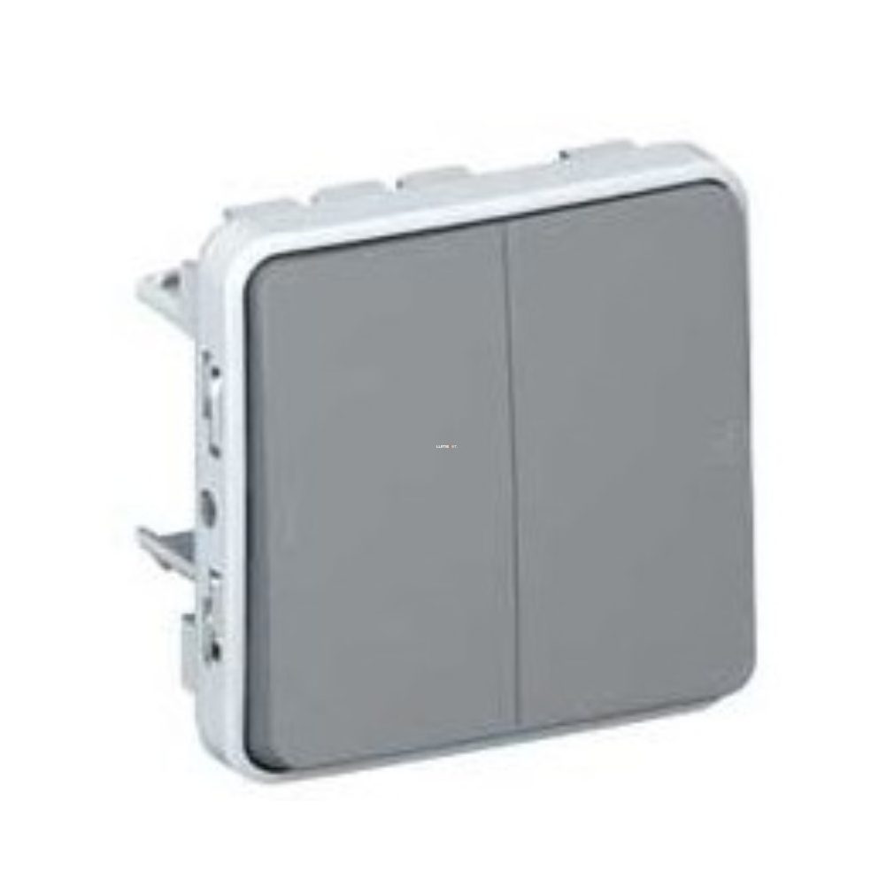 Legrand Plexo 106+6 întrerupător cu inserție gri (69525)
