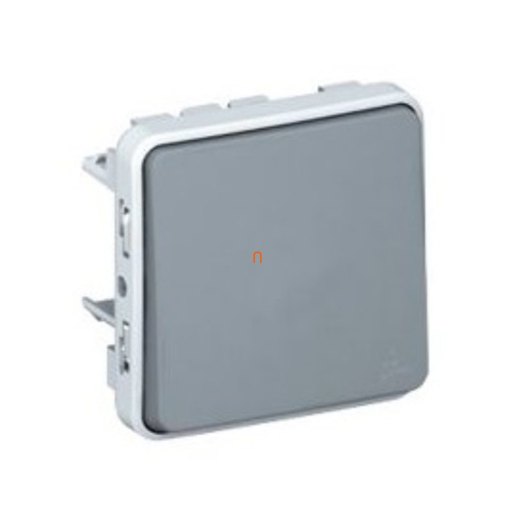 Legrand 069541 Plexo 55 1P comutator cu apăsare, 10A, gri