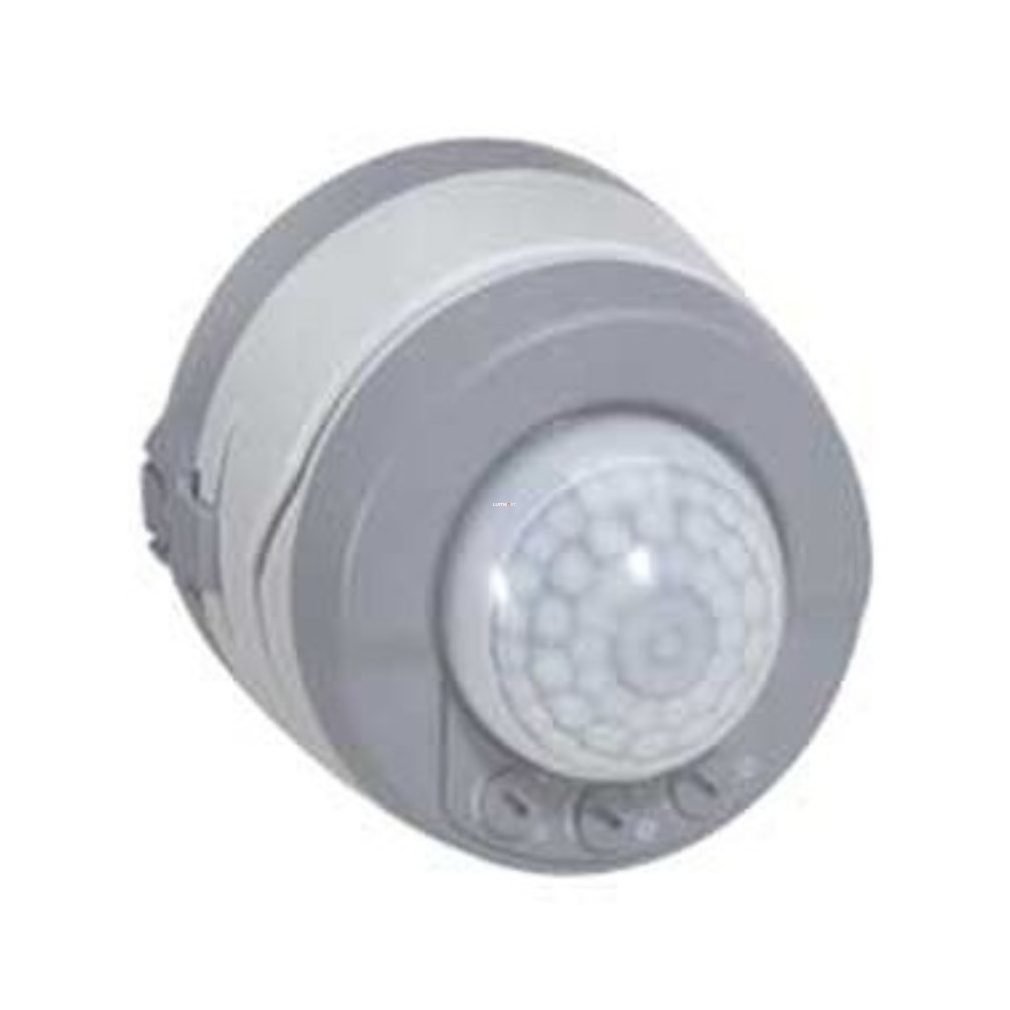 Legrand Plexo 55 Detector de mișcare montabil pe perete/tavan, 360°, 2000 W, IP55, reglabil, gri (69740)