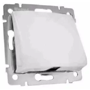 Priză de cablu Legrand Valena, aluminiu - 770147