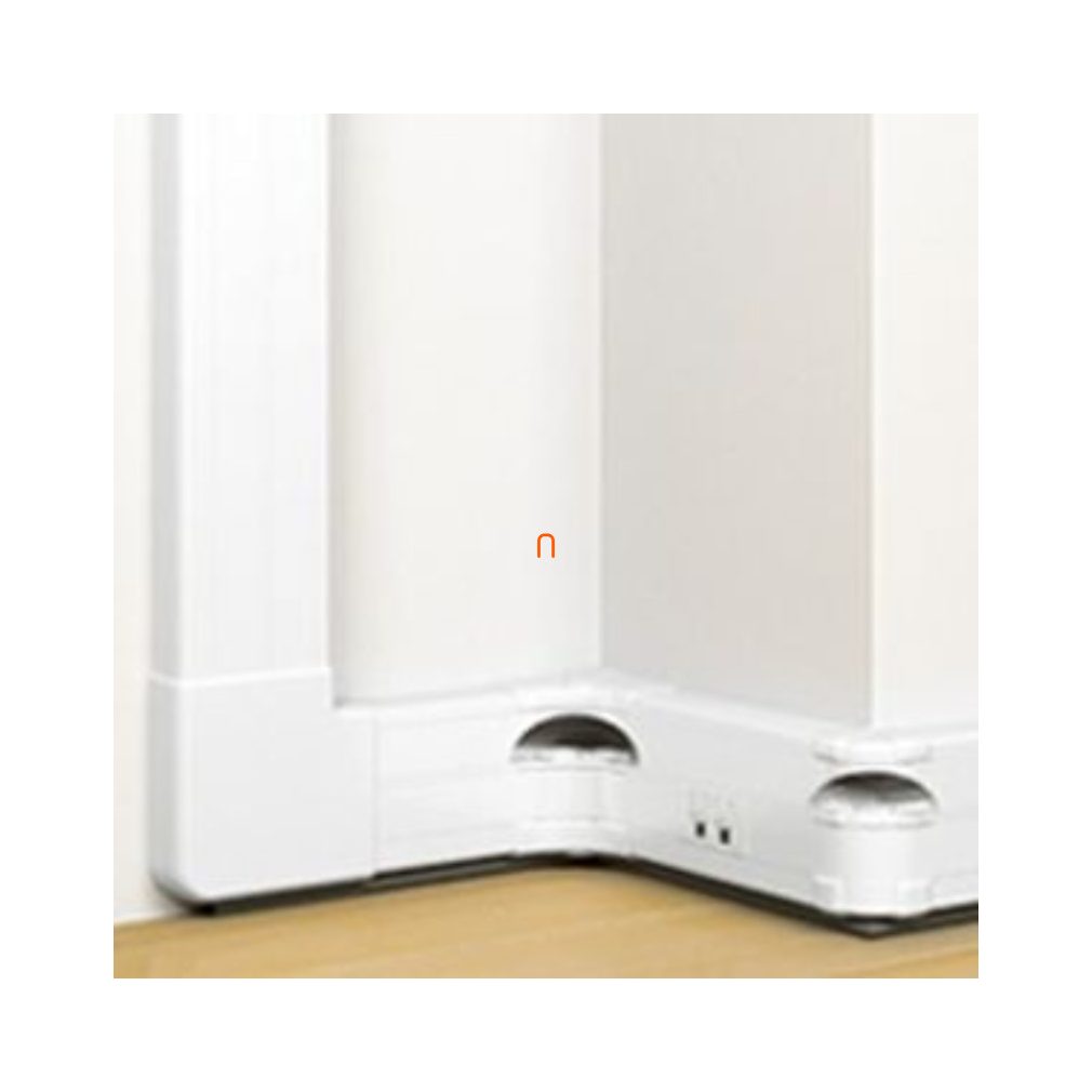 Legrand 075604 DLP canal de cabluri cu fixare prin clip, 145 x 50 mm, cu 2 compartimente, cu perete despărțitor, cu 2 capace de 45 mm, 2 m, alb