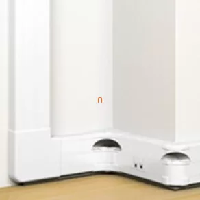   Canal pentru cabluri Legrand DLP cu fixare prin clip, 145 x 50 mm, 2 compartimente, cu separator, capac 2 x 45 mm, 2 m, alb - 75604