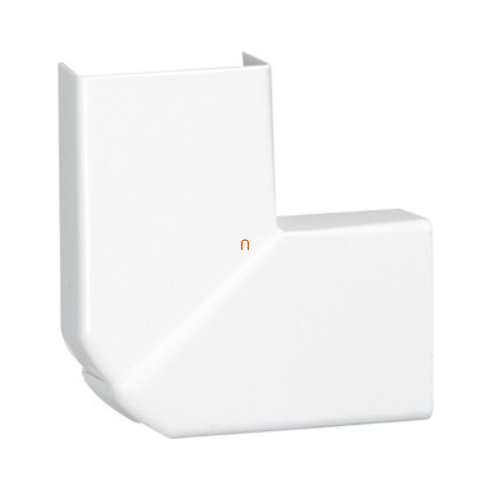 Leg.075643 DLP cot pentru canal de cabluri cu fixare prin clip, 90°, 130 x 50 mm, alb
