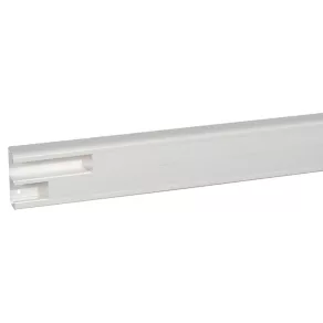   Canal pentru cabluri antimicrobian Legrand DLP 130x50 mm, cu capac flexibil, 2 compartimente, alb - 75702