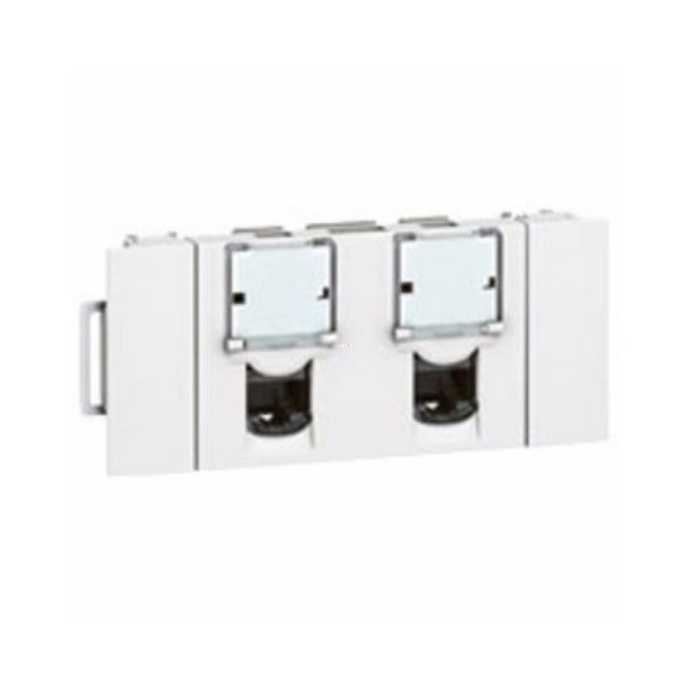 Legrand LCS2 Cat.6 FTP 2xRJ45 Program Mosaic priză pentru canal DLP (076546)