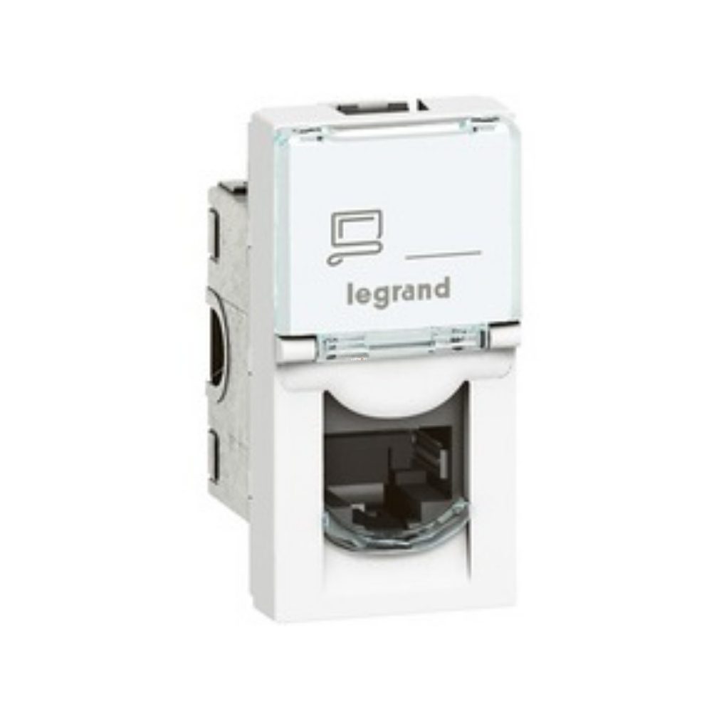 Legrand RJ45 Cat5e FTP soclu computer. 1mod, alb, 076552