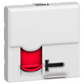   Priză Legrand Program Mosaic RJ45 Cat.6 FTP blocată - 76595